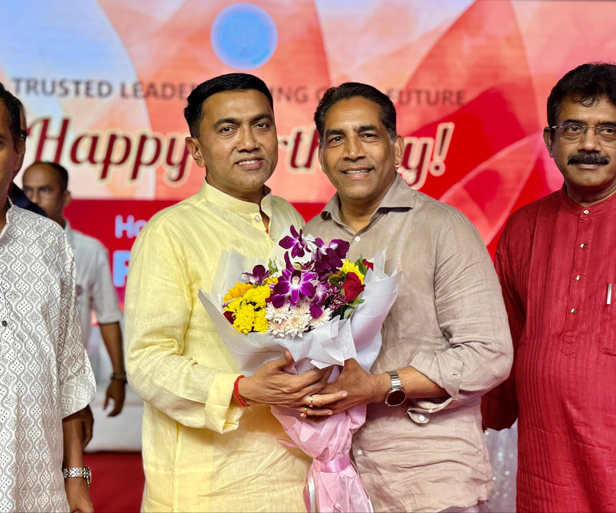 Govind Gaude tweet media