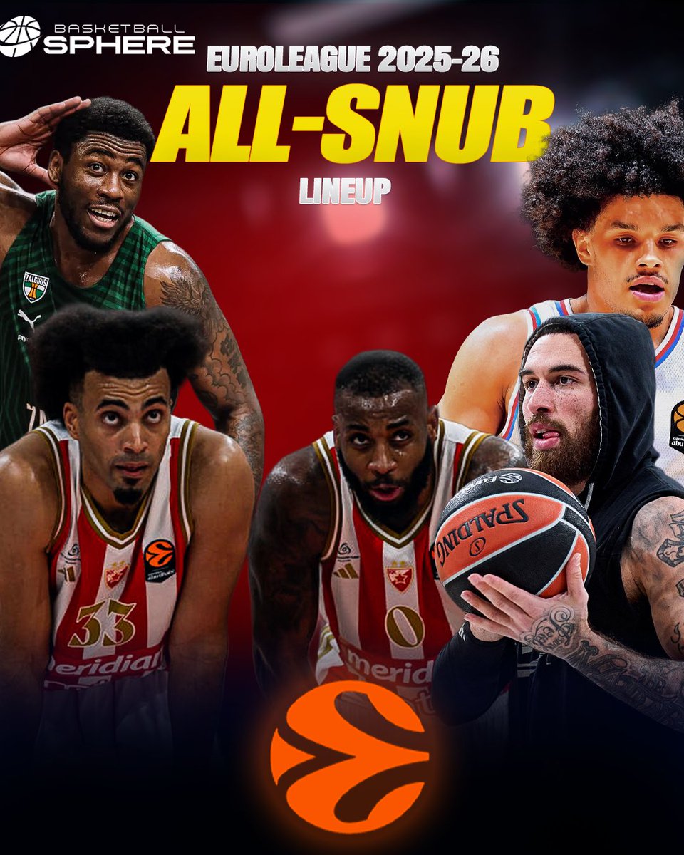 Did these players deserve a spot in one of the two All-EuroLeague Teams? 👇

⚪️ Mike James: 16.7 PTS | 3.4 REB | 6.5 AST | 19.1 PIR
🔴 Cody Miller-McIntyre: 12.6 PTS | 4.5 REB | 7.4 AST | 15 PIR
🔵 Nadir Hifi: 18.9 PTS | 2.3 REB | 3.8 AST | 17.6 PIR
🔴 Jordan Nwora: 16.9 PTS |