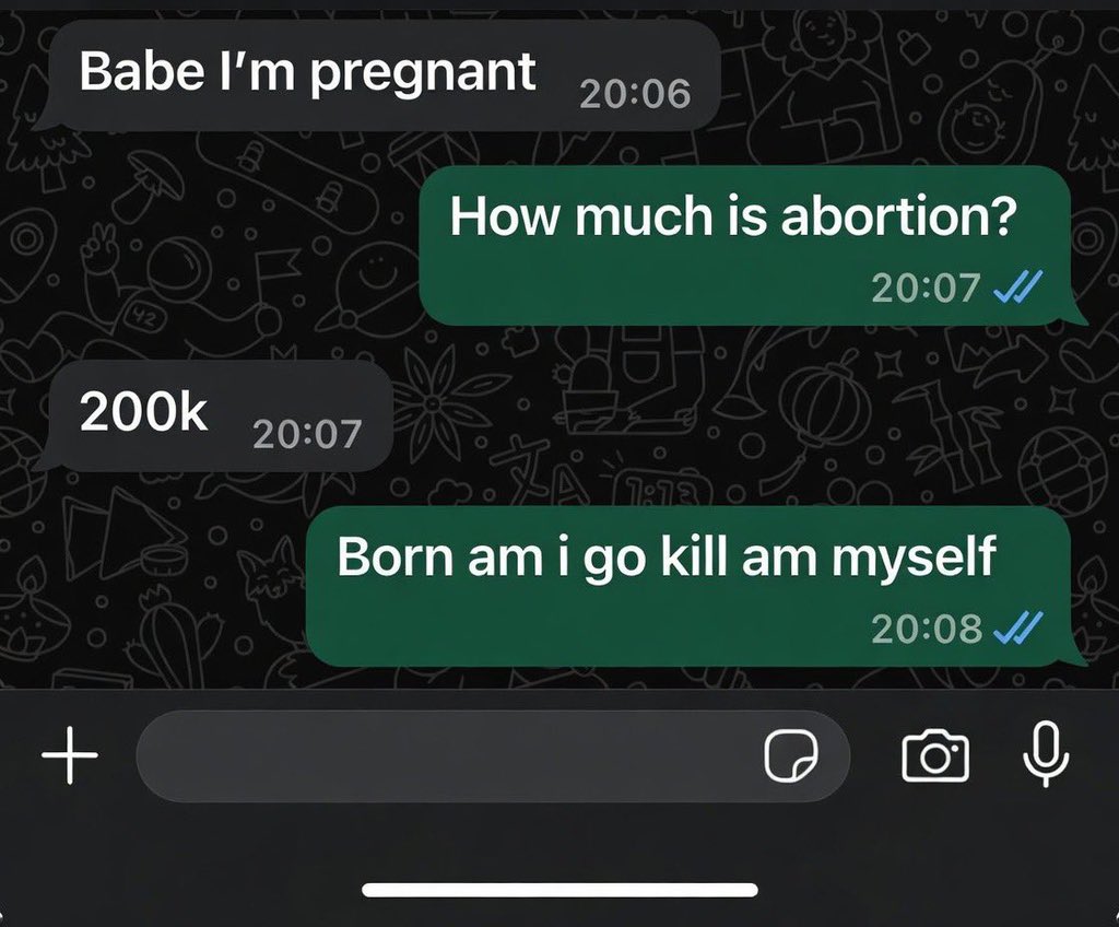 leodey4uu's tweet photo. This convo dey always burst my brain 😭 https://t.co/pWl3H4yhVo