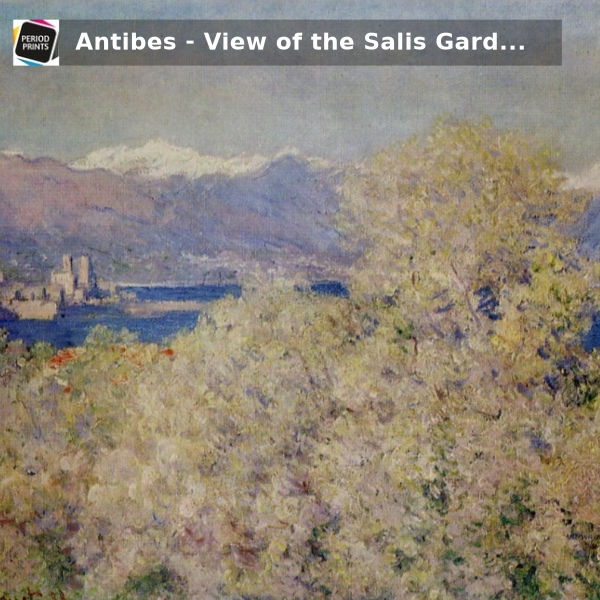 PeriodPrints's tweet image. Transform your space into an art gallery with the stunning "Antibes - View of the Salis Gardens" print by Monet! 🖼️ Available unframed or framed, in multiple sizes. Fast worldwide shipping &amp;amp; a 30-day guarantee! 🌍🛍️ #Poster #print-size-options Get yours: shortlink.store/yijzgloz70z4