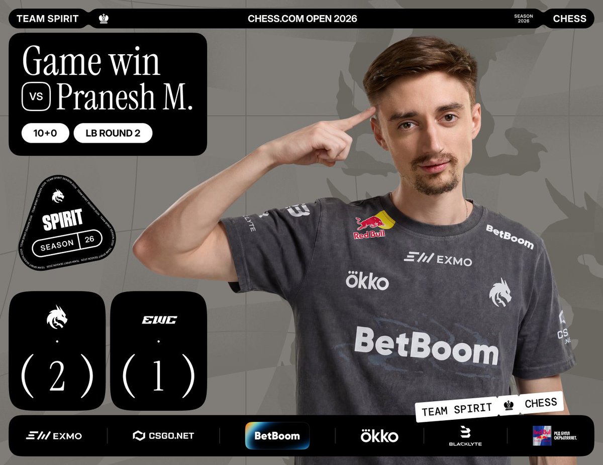 Team Spirit Chess tweet media