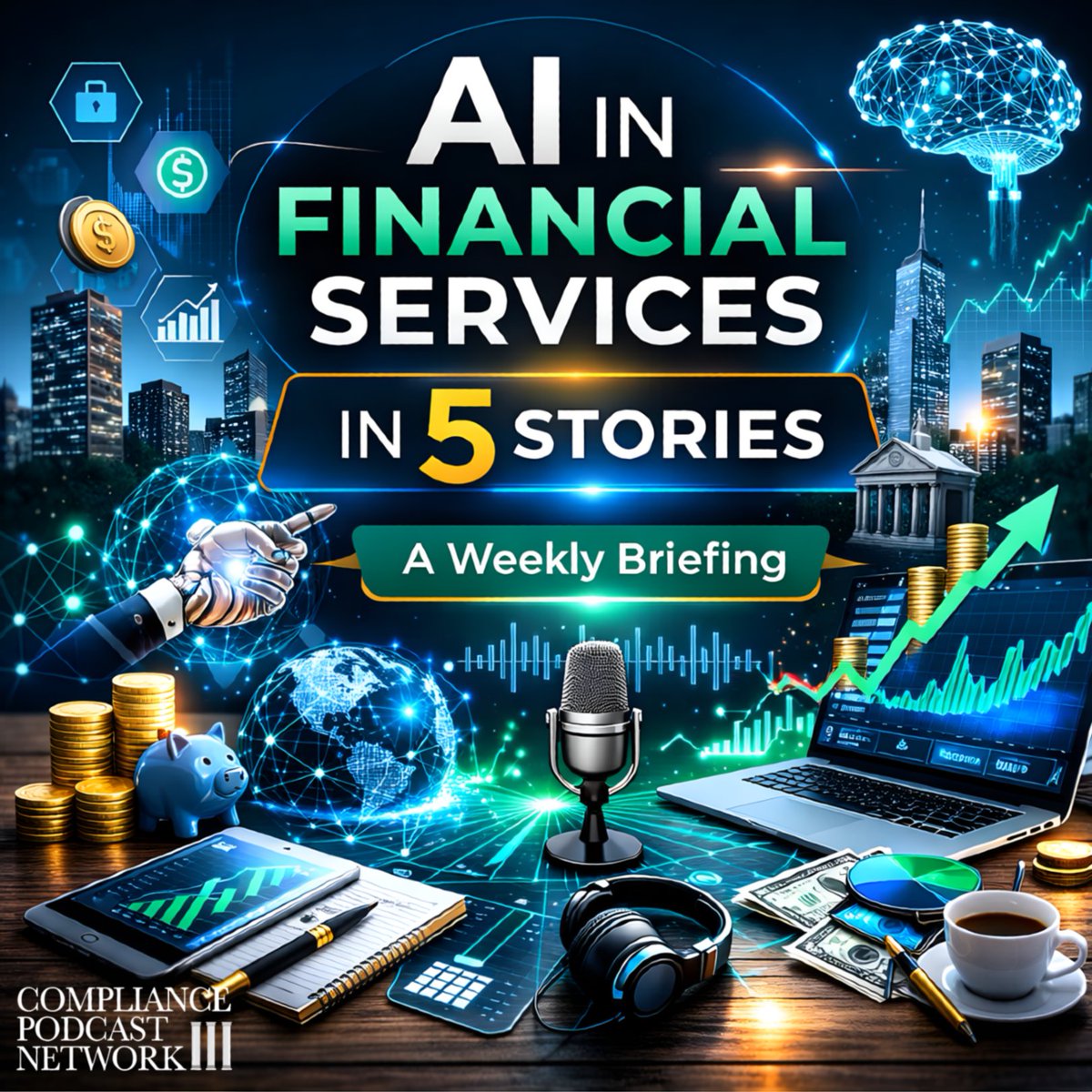 tfoxlaw's tweet image. From bank compliance to transaction forensics, this week’s AI in Financial Services in 5 Stories delivers the AI developments every financial leader needs on their radar. 

Catch the episode here: bit.ly/4sDFhSM #Fintech #RiskManagement #AIGovernance