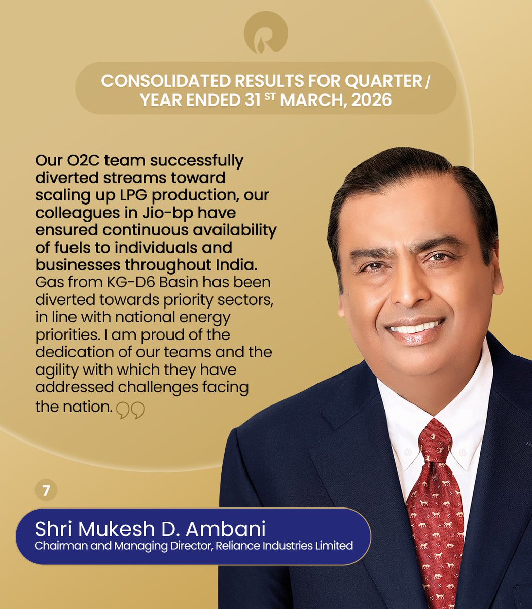 Reliance Industries Limited tweet media