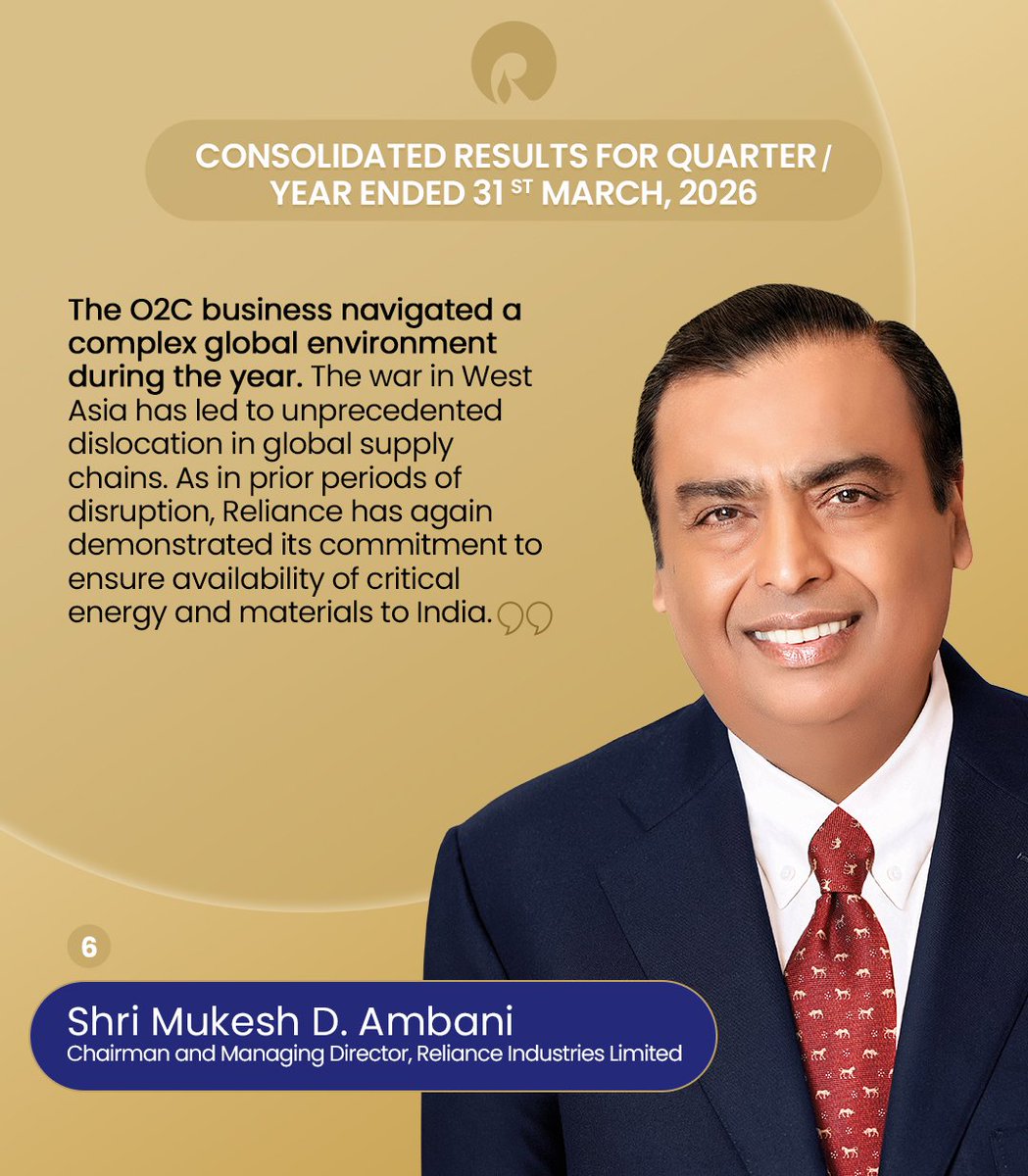 Reliance Industries Limited tweet media