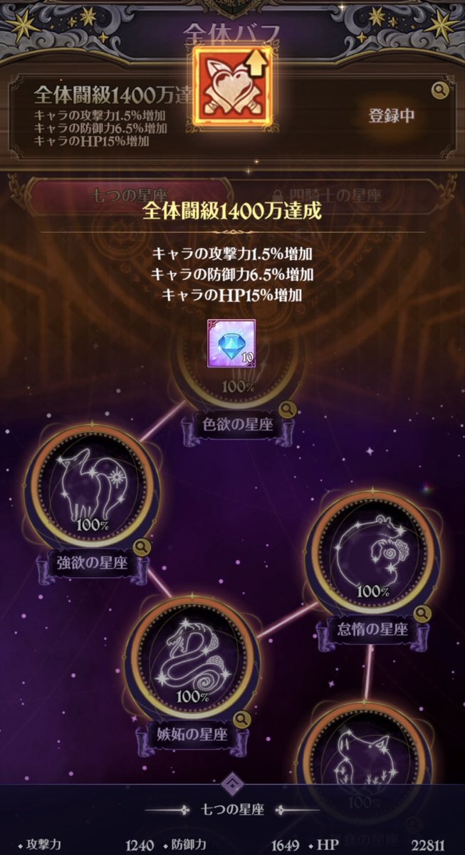 YozoraNiLo's tweet photo. エミリアとプリシラをゲットして全体1400万達成したー！
 #グラクロ https://t.co/dYgMh3Rqv1