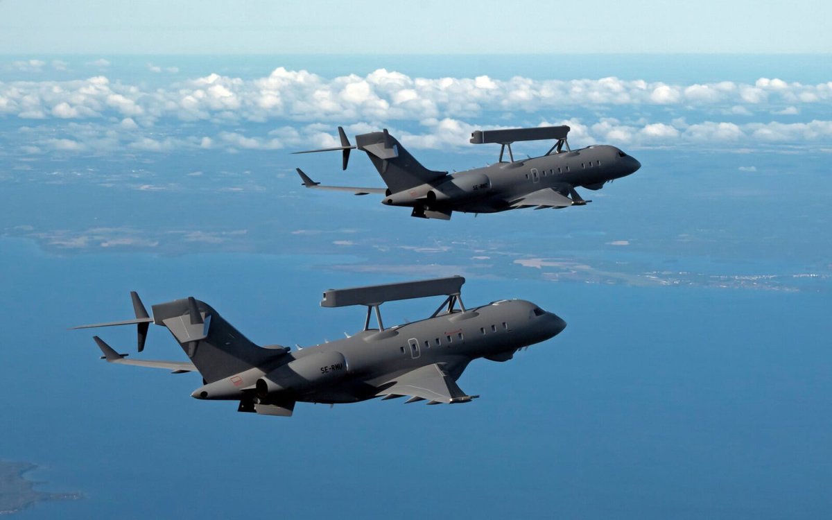 blendclips's tweet photo. NATO Snubs Boeing, Picks Saab for AWACS   NATO is set to replace its aging E-3 AWACS fleet with Saab–Bombardier GlobalEye aircraft after the earlier Boeing E-7 plan collapsed.   The shift follows U.S. withdrawal and European push for industrial autonomy. https://t.co/wsKzdST8P3