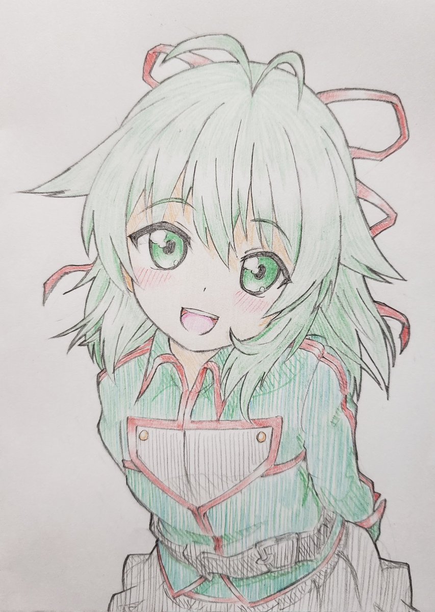 Neutral_Lord's tweet photo. 久しぶりにシルト描いてみた。
#シルト #アンジュ・ユナイト https://t.co/hcjjkaBpGE