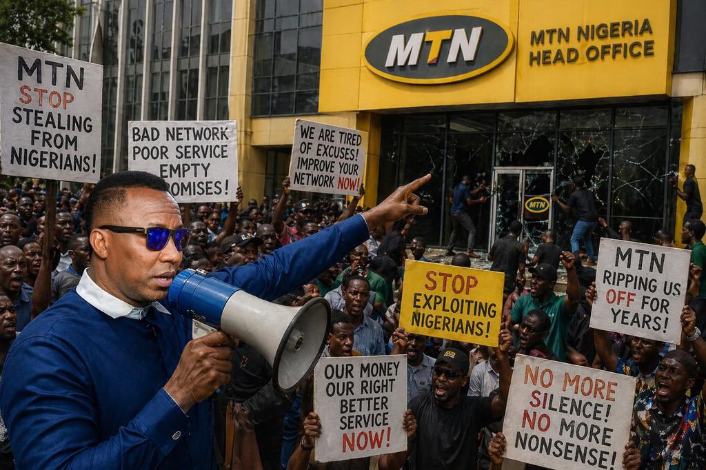 TheFishProf's tweet photo. THE SILENT ROBBERY MUST END

While Nigerians struggle to put food on the table, corporate giants keep draining us through bad network, disappearing data, and unexplained deductions. We pay in full, but we do not receive full value.

They have grown comfortable because of our silence. That silence ends now.

A Customer Service Center should solve problems, not multiply frustration. We are not just subscribers, we are the engine of this economy, and we deserve respect.

From today, we move from complaints to action. Nigerians, everywhere, must stand up and be counted. Show up, speak out, demand answers, and refuse to be ignored.

No more excuses, no more exploitation.
Every kobo must be accounted for.
Better service is not a favor, it is our right.

Let them hear us clearly, across the nation.

#MTNMustAnswer
