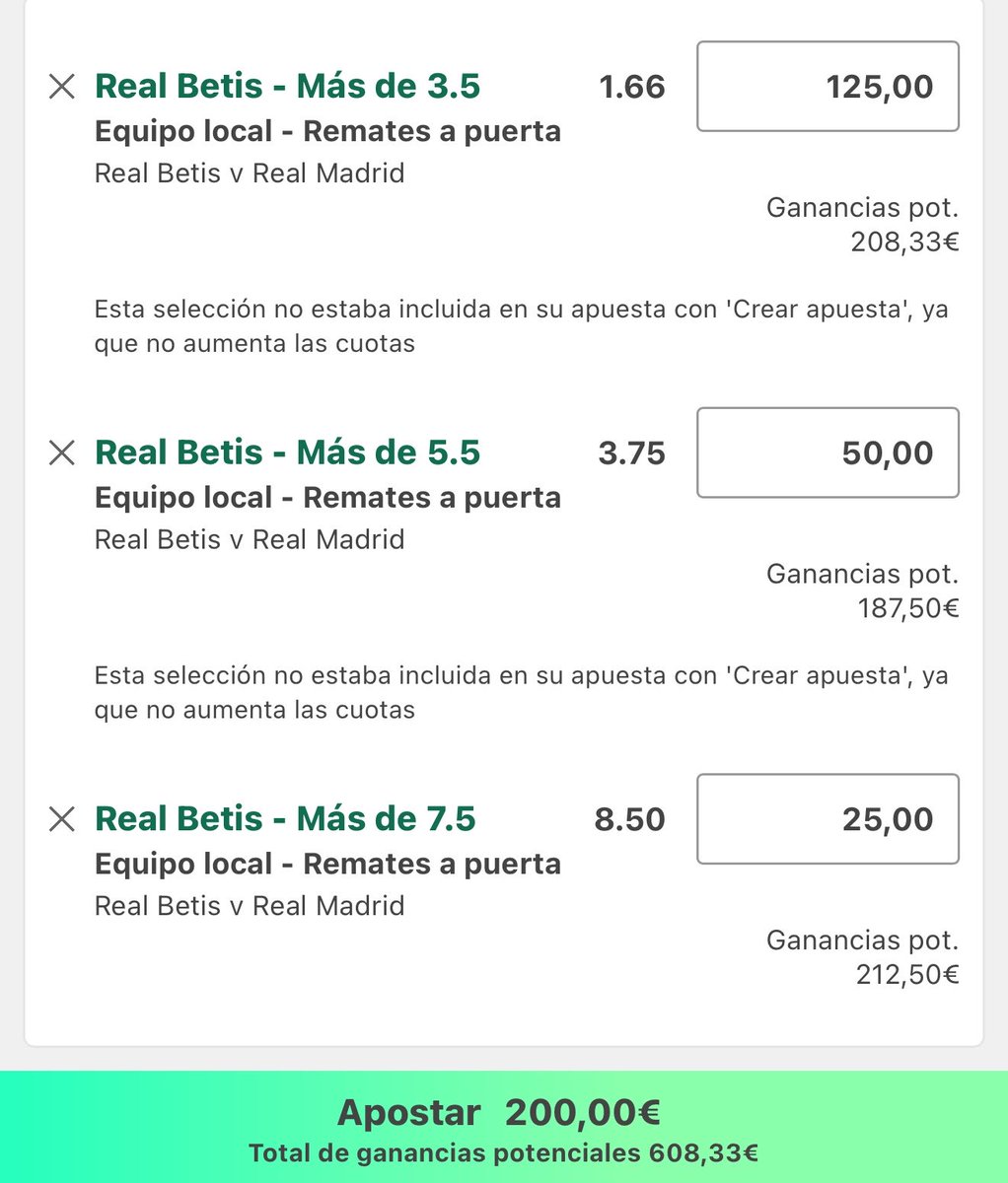Nebot365's tweet photo. HOY ESTO SERÁ AUTOMÁTICO 👹✅

Con el Madrid siendo una puta banda, la liga ya perdida y el Betis que quiere revancha por lo que pasó en Europa League veo entrando esto muy fácil, todos dentro https://t.co/LhdvSRWyHZ