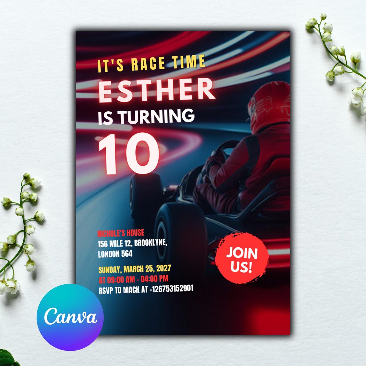 bj_htm's tweet image. #birthday #template #digital product