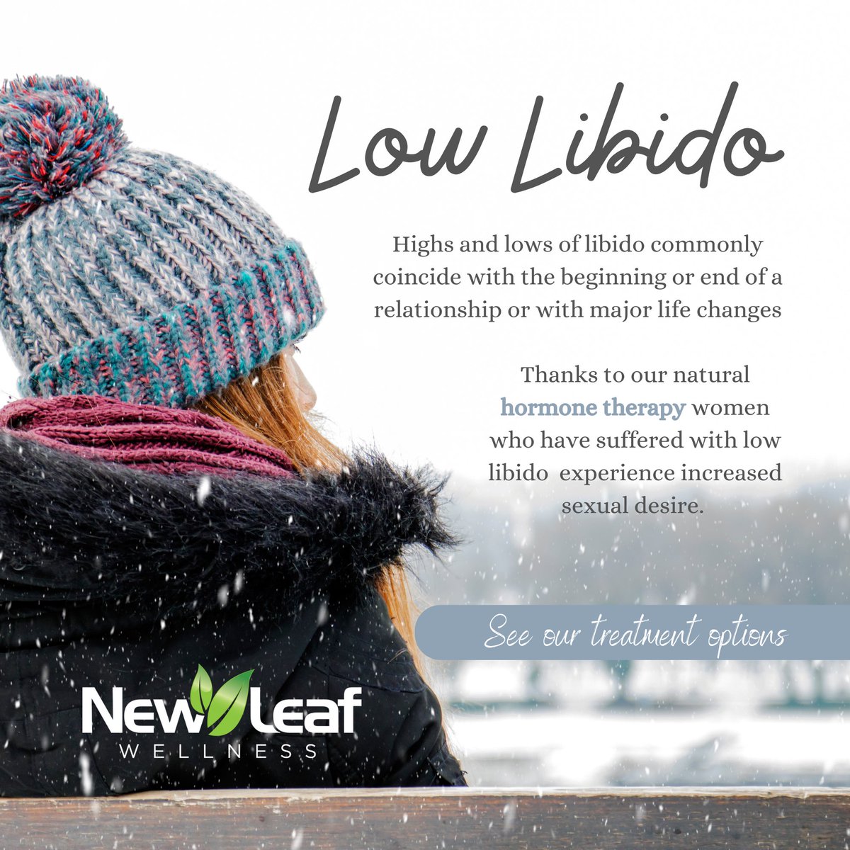 NewLeafCenters's tweet image. 💞✨ The highs and lows of libido often shift with life—new relationships, transitions, and major changes can all play a role. 🌿💫
If things feel different, you’re not alone—and there may be more going on beneath the surface. 💛
#LibidoHealth #HormoneHealth #WellnessJourney