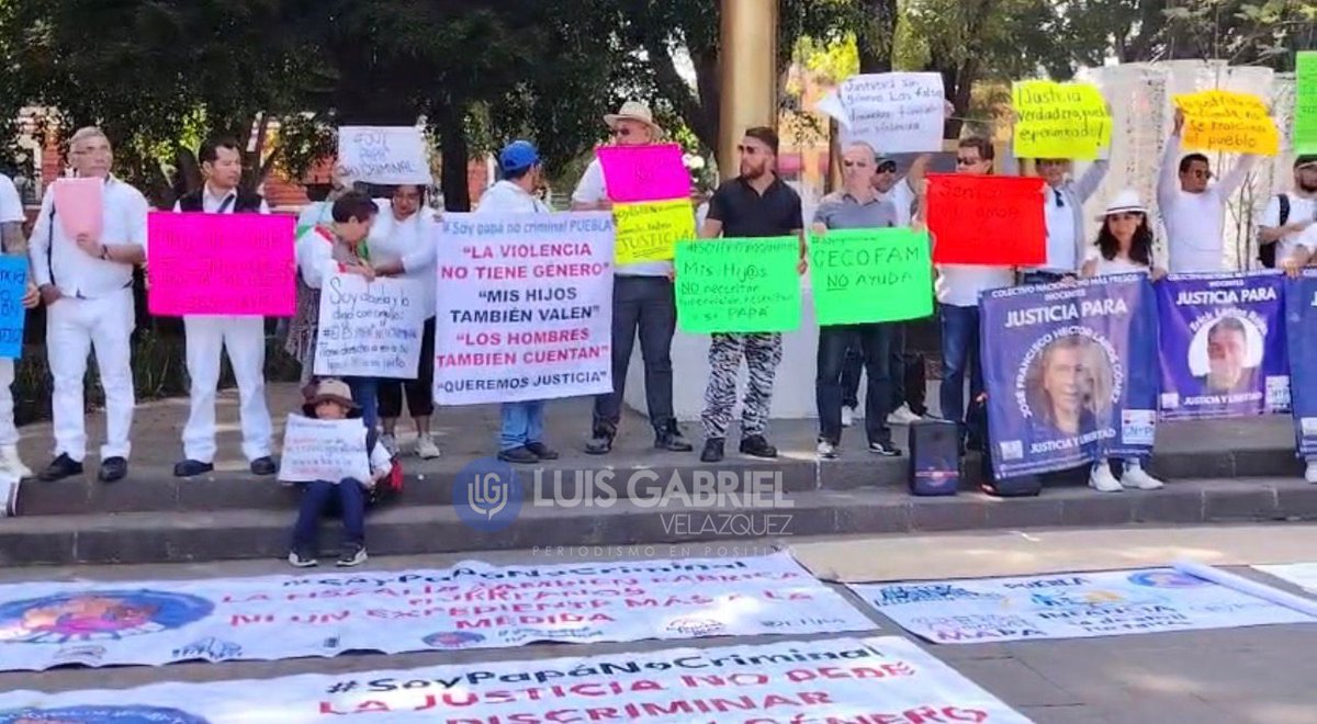 soyluisgabriel1's tweet image. 🔴👨‍👦 “Queremos ver a nuestros hijos”: Padres de #Puebla, Jalisco, Sonora, Hidalgo, Yucatán, Morelos y Michoacán se unieron a la Marcha Nacional “Soy Papá No Criminal” para denunciar desigualdad y exigir el derecho a convivir con sus hijos.

Buscan que los juicios de separación
