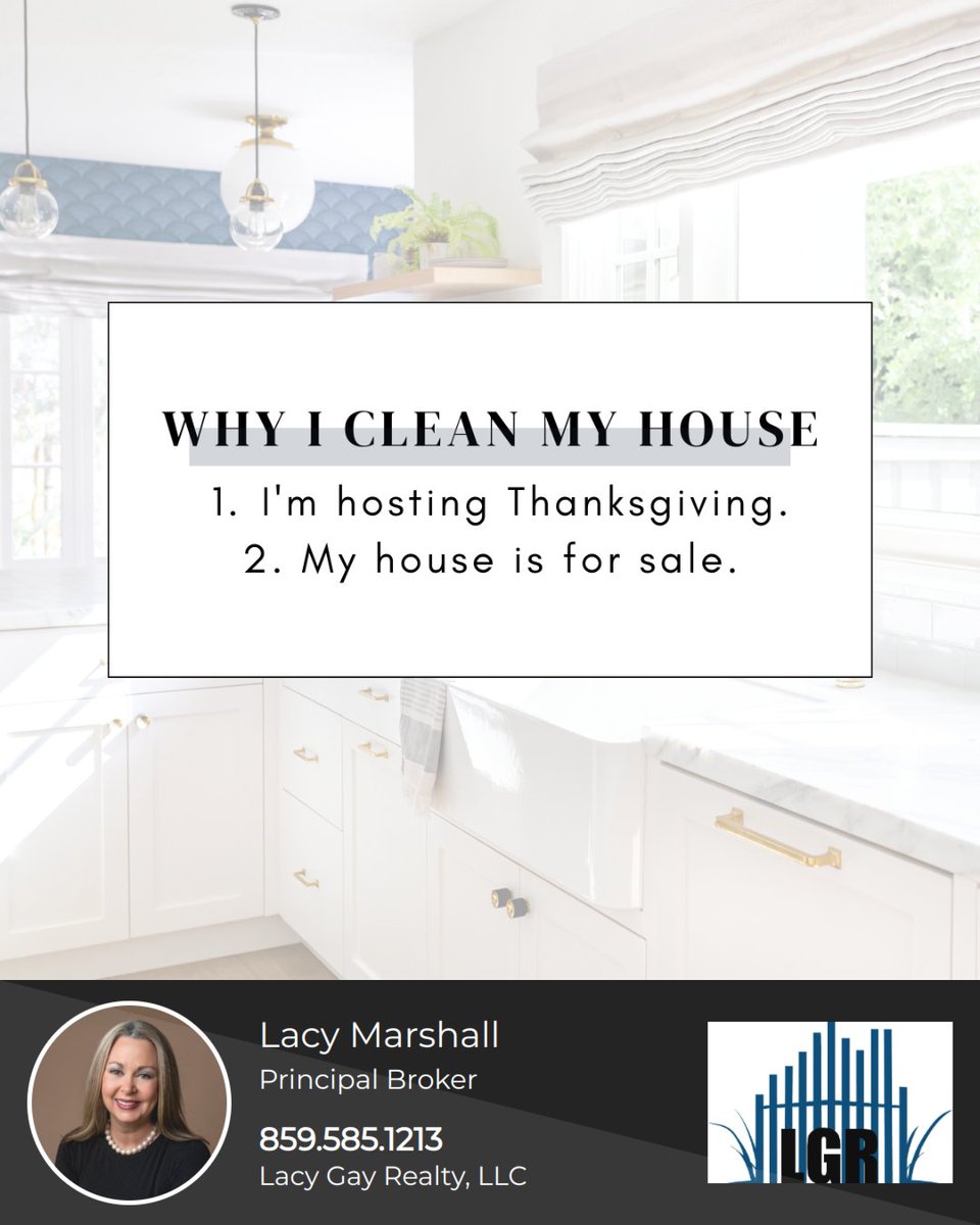 LacygayMy's tweet image. Is there any other reason to clean your house? 🙃 

Comment with an emoji to describe what someone would see if they came to your home unannounced today.

#cleanhouse #thanksgivinghumor #homevibes #reallifemoments #spontaneousvisit #justforfun