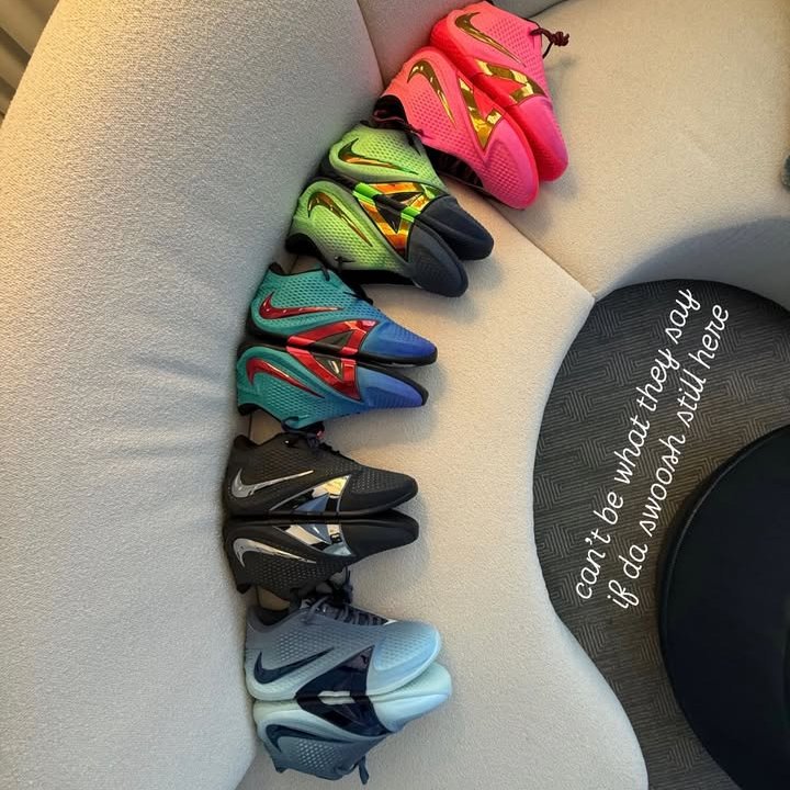 SoleRetriever's tweet photo. Another look at the Nike JA 4 lineup 👀👀👀 https://t.co/dlcejX51DS