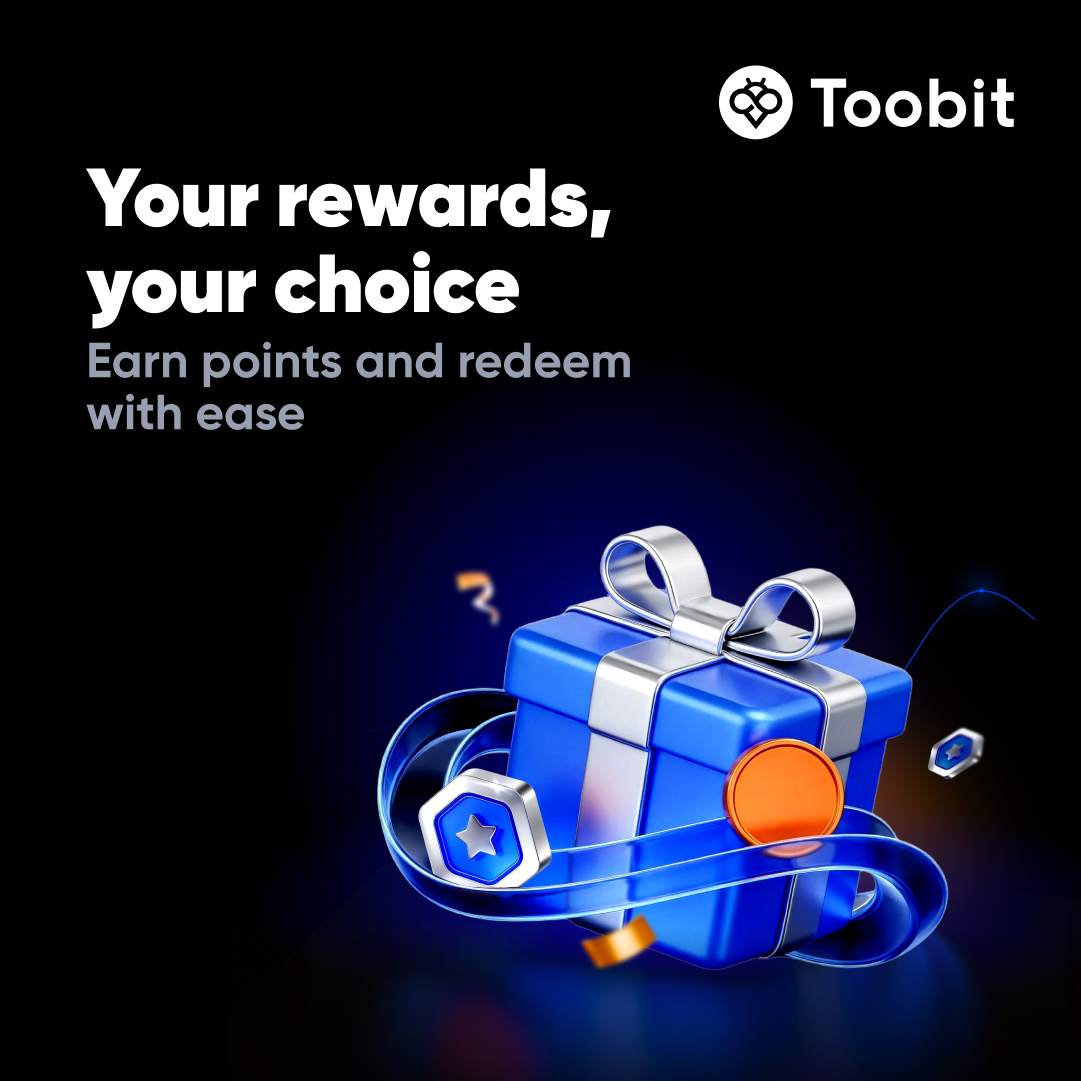 Toobit_official's tweet image. 🔥 The Toobit Rewards Hub has leveled up! Earn points with every move, and redeem them for rewards you’ll love. 🏆

Explore the new system ➡️ bit.ly/48PZzj6
Announcement here ➡️ bit.ly/4uHUdli

#Toobit #CryptoRewards #EarnAndRedeem #PointsForPerks
