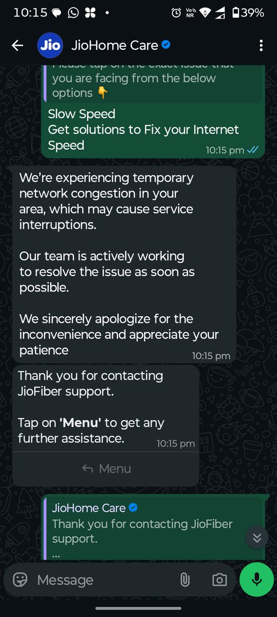 BabaTufail2's tweet photo. What is the point of using @JioCare @reliancejio, if you can't provide the service...... https://t.co/1uELcMfF62