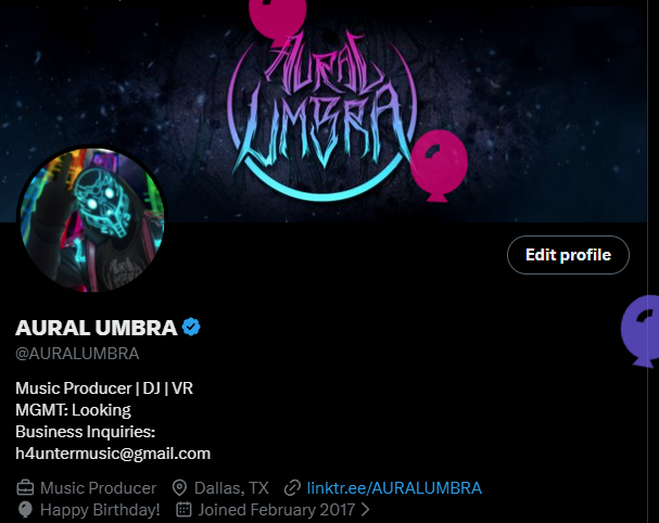 AURAL UMBRA tweet media