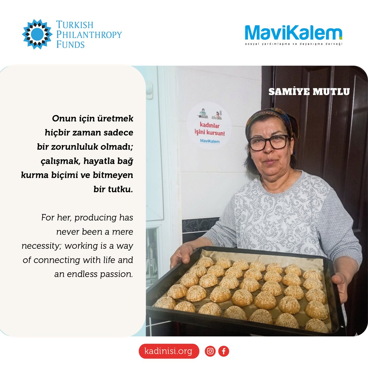 MaviKalem's tweet photo. Depremin izlerini üretimle silen kadınlar! Hatay'ı emeğiyle yeniden yeşerten kadınlarla tanışın. Bu harika hikayeleri okumak için https://t.co/90EbB1DJeR ziyaret edin!
@tphilanthropy https://t.co/pZ4QbNjCwT