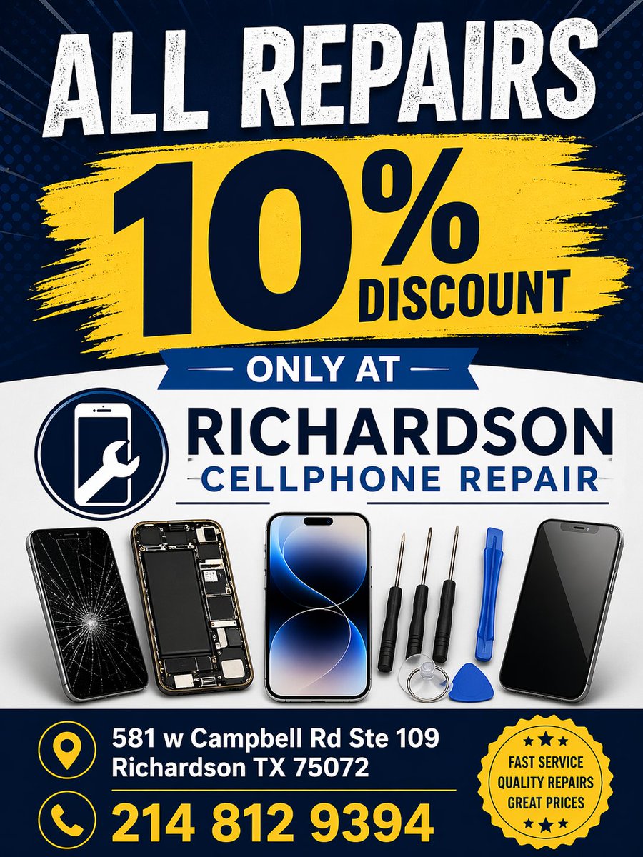 RRepair75818's tweet image. Don’t replace your phone ❌ Fix it instead ✅
front &amp;amp; back repair
 available today
Starting at $50
Walk in now!

#repair #phone #screen #ipad #computer #drone #motherboard