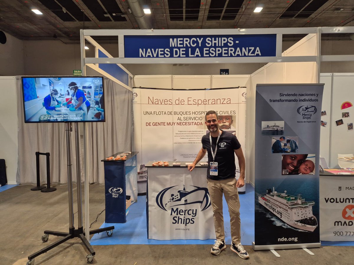Mercy_Ships's tweet photo. This weekend we’ll be at the Runner’s Expo of the Zurich Rock ‘n’ Roll Running Series Madrid!

On April 24 and 25, Mercy Ships will have a stand at IFEMA.

We look forward to meeting you, inspiring you, and inviting you to join our mission. https://t.co/BtHxqgxke3