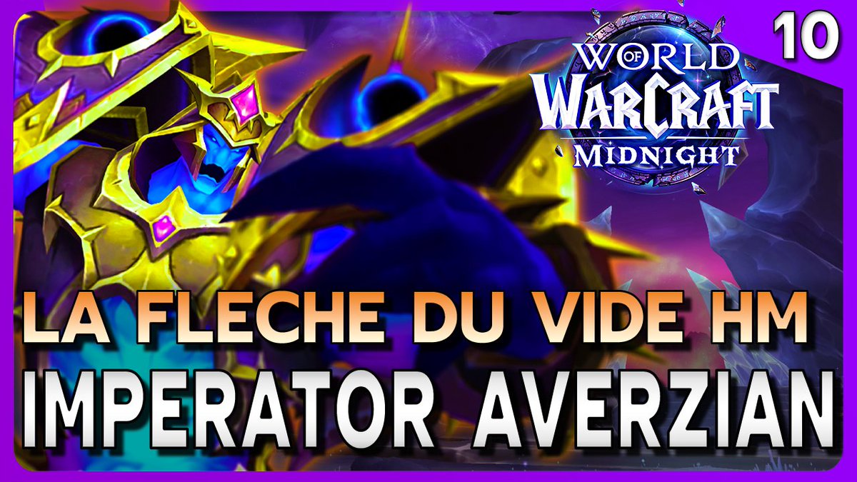 Roistuper's tweet image. NOUVELLE VIDEO !  ✨ 

LE RETOUR DU 1ER BOSS EN HM ! #10 | Raid du Flèche Du Vide sur World Of Warcraft Midnight
📷youtu.be/I-df_adovXY 

#Worldofwarcraft #Gaming #warcraft #Gameplay #Twitchfrf #YouTubefr
