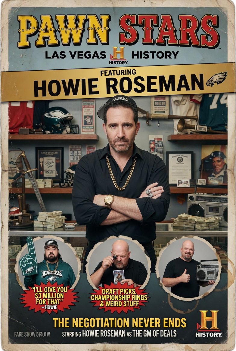 We need to start Pawn Stars back up, but it’s just Howie going in and fleecing pawn shops over and over.