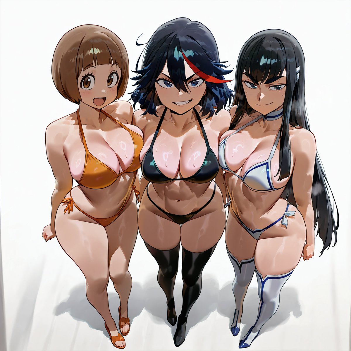 pendragonkun's tweet photo. 満艦飾 マコ (Mankanshoku Mako) -  纏 流子 (Matoi Ryūko)-　鬼龍院 皐月 (Kiryūin Satsuki)　

SFW   

#Killlakill #キルラキル https://t.co/76OTocbEAr