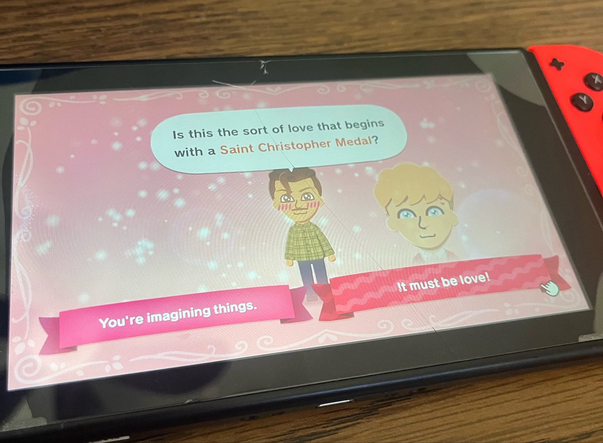 yes eddie. this is Love. yes eddie. go marry buck.