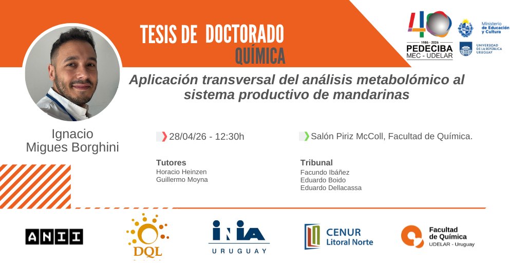 PEDECIBA tweet media