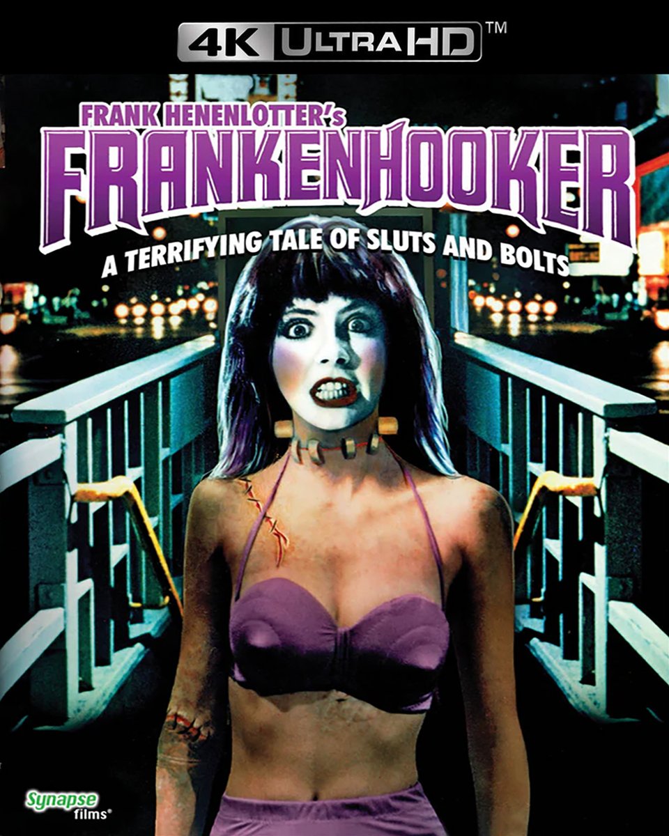 thedigitalbits's tweet image. Bits #4K Review – @stephenbjork revisits Frank Henenlotter's hilarious 1990 #horror #comedy FRANKENHOOKER, available in a new 2-Disc #4K #UltraHD #Bluray release from @synapsefilms. @BillHuntBits thedigitalbits.com/reviews/item/f…