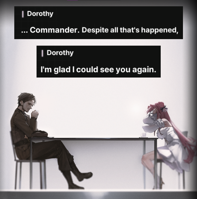 laplace_birdie's tweet photo. | Dorothy 
"...Commander. Despite all thats happened, I'm glad I could see you again."

~ dorothy and her legendary commander, andersen. 🩷 https://t.co/0nUrjRZTL1
