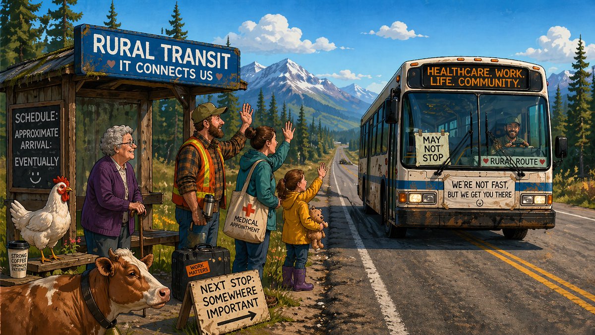 BCRHNetwork's tweet photo. Access to transportation is access to care, connection, work, education, and safety.

Register for the online launch on Tuesday, April 28 at 6:00 PM

A province-wide push for better transit in BC – Please sign up!

https://t.co/Zraj2eV9tr

#health #healthcare #rural #BC https://t.co/Yw91PXttcg