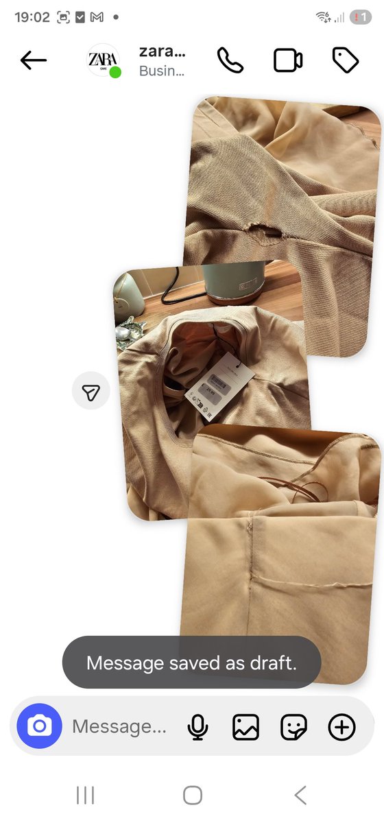 Maria42516250's tweet photo. @ServiceZARA1 I have ! Your selling secound hand clothes to customers! Look at your Instagram page ! You have the cheek to refuse customers money back ! Look at ur Instagram! Im not the only one ! I want my money!you are theives! https://t.co/G9BIWEvPGc