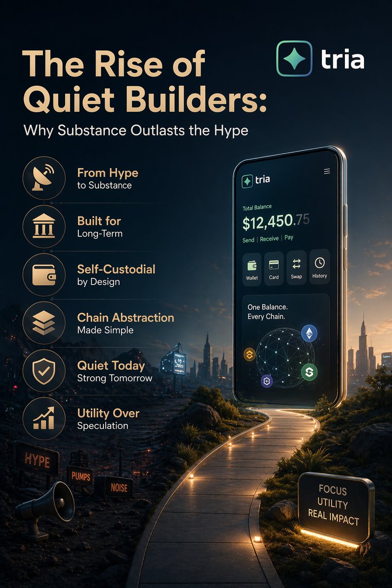 MadMagicSOL's tweet image. The Rise of Quiet Builders: Why Substance Outlasts the Hype
🛰️ A significant transition is currently taking place in the Web3 landscape, moving away from aggressive marketing and toward projects focused on fundamental growth.

🏗️ Investors are increasingly searching for