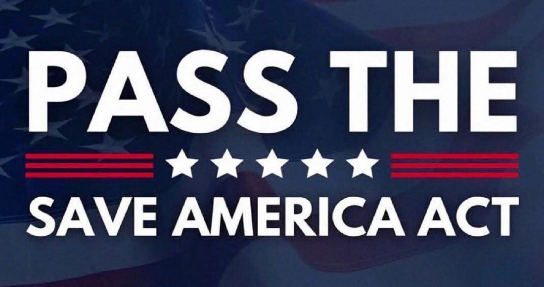 Save America Act tweet media