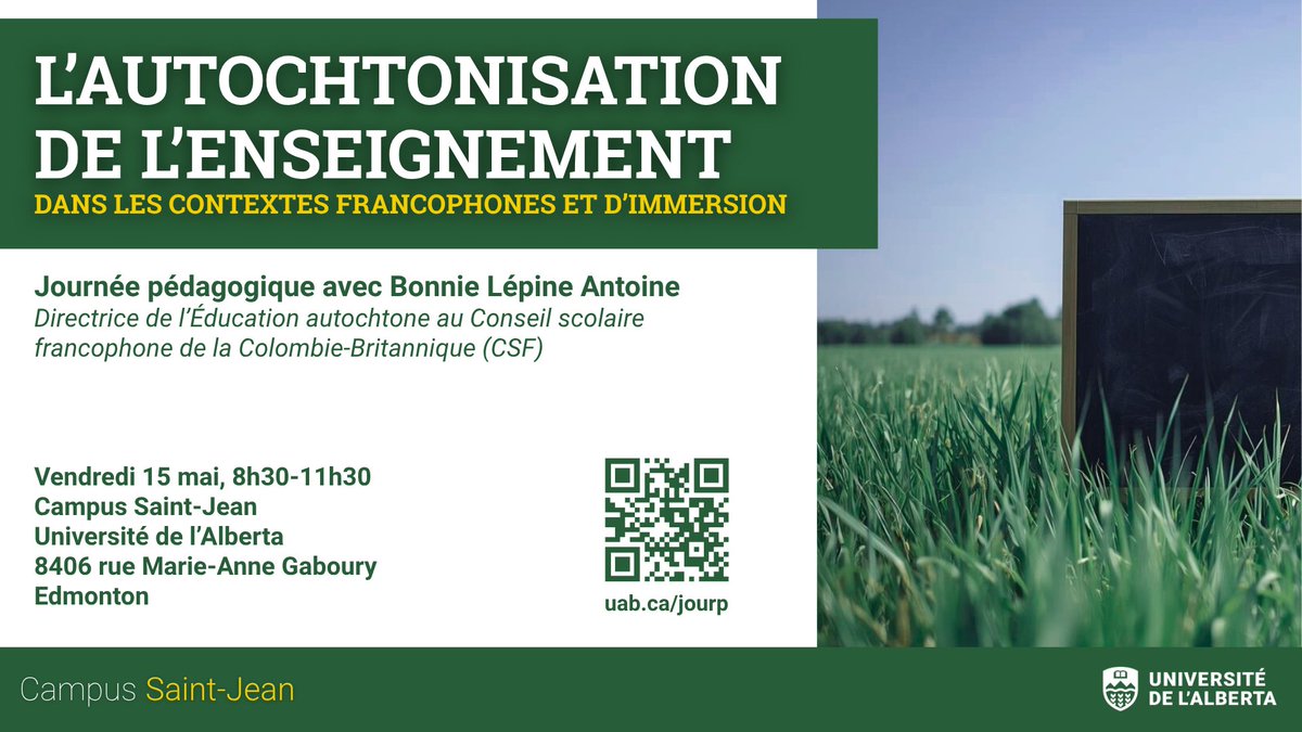 UAlberta Campus Saint-Jean tweet media