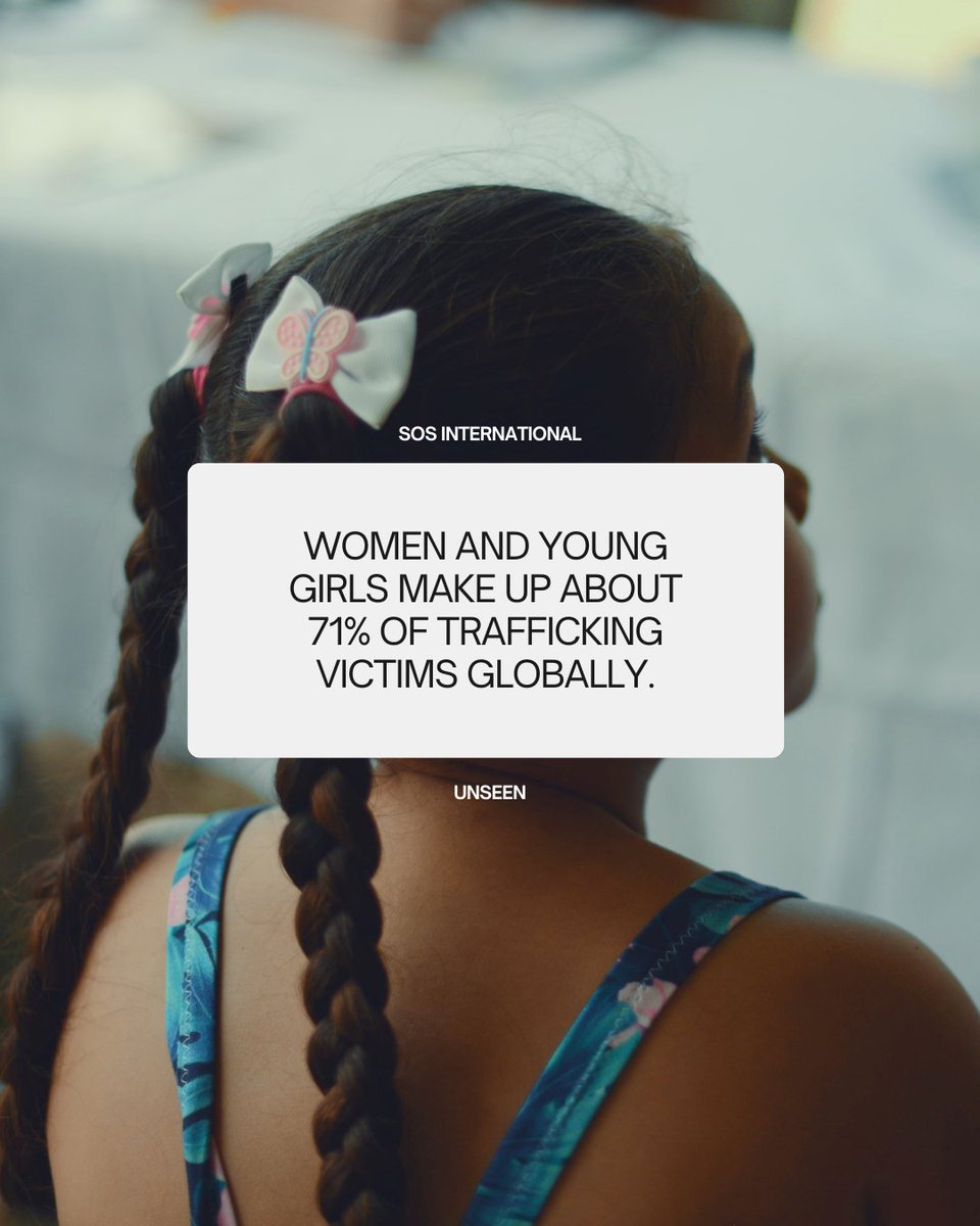 An estimated 71% of trafficking victims are women and girls. Behind this number are millions of lives impacted by exploitation and injustice.