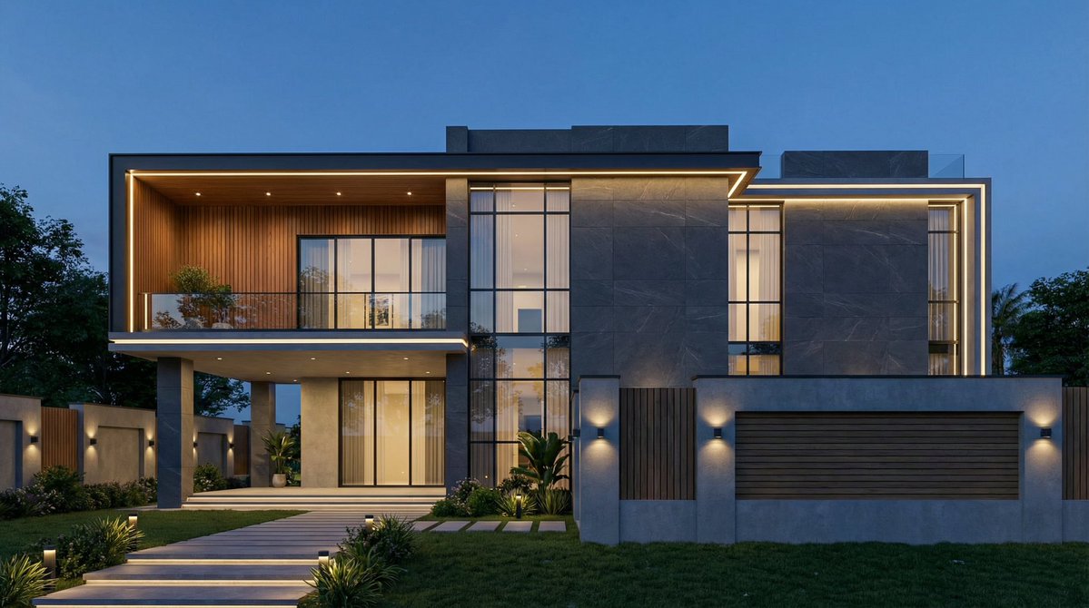 Blueversiooz's tweet image. A modern villa designed with precision, glass, and atmosphere.
Every detail creates comfort and quiet luxury.📍 Prime residential area
📩DM BlueVersion Designs for info. #blueversiondesigns #luxuryvilla #realestatesales #pourtoii #goviral