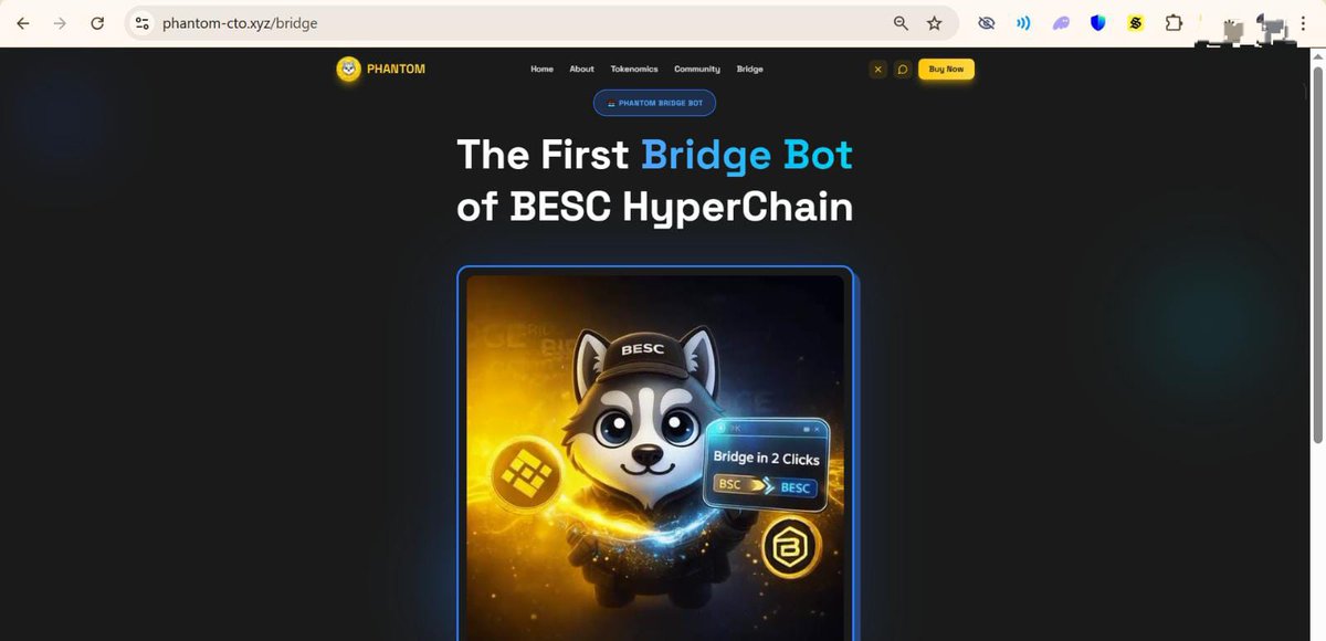 Phantom CTO tweet media