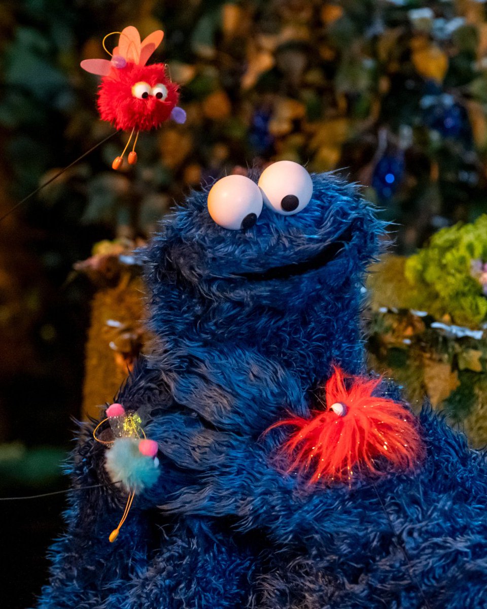 Me stopped by Abby's fairy garden and met some Zeeplings. They so cute!