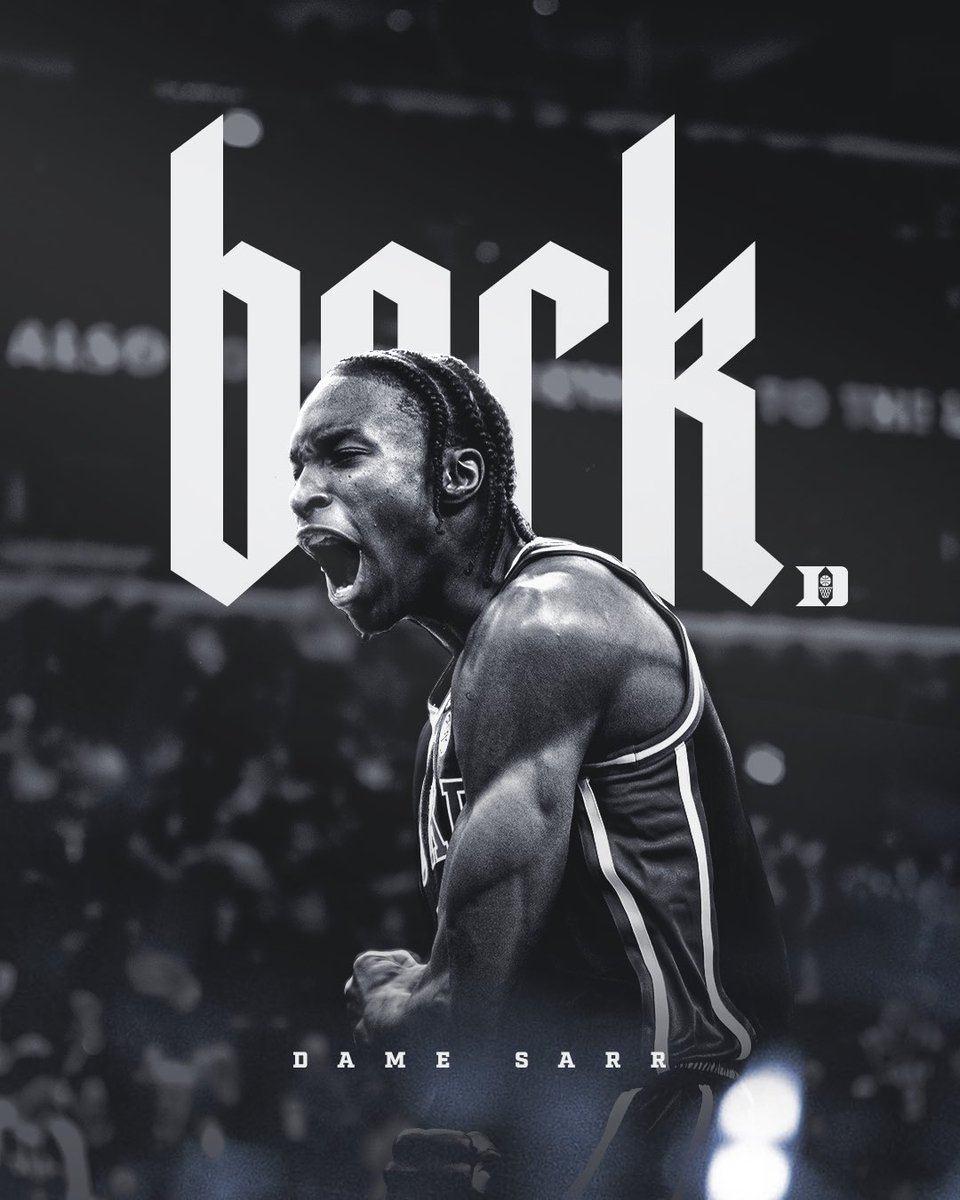 BREAKING: DAME SARR IS RUNNING IT BACK FOR YEAR 2!!

WHO THE HELL IS STOPPING THIS DEFENSIVE / SCORING SQUAD!?