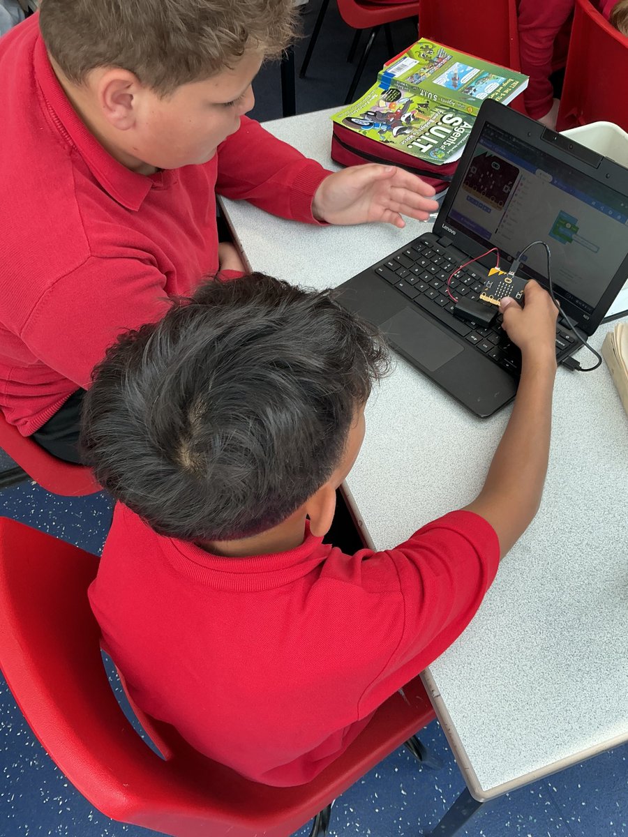 OldMillPS's tweet photo. In their computing lesson this week Year 5 explored conditional loops and conditions, making their own codes to generate a loop. 
#oldmill #broughtonastley #southleicestershire https://t.co/s0KCQtgun1