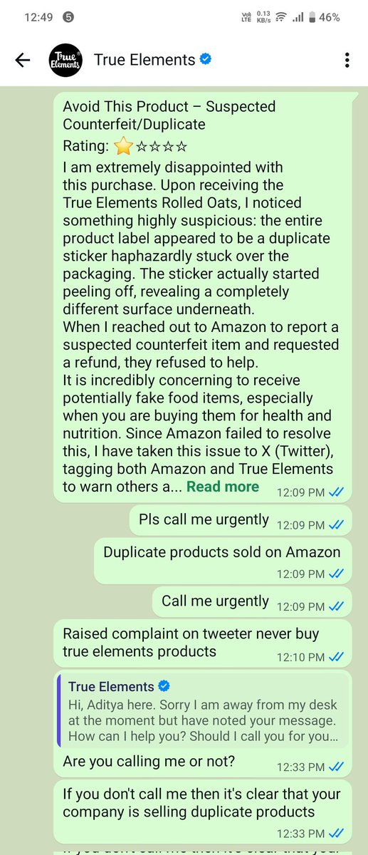 Alert Consumer Rights Activist tweet media