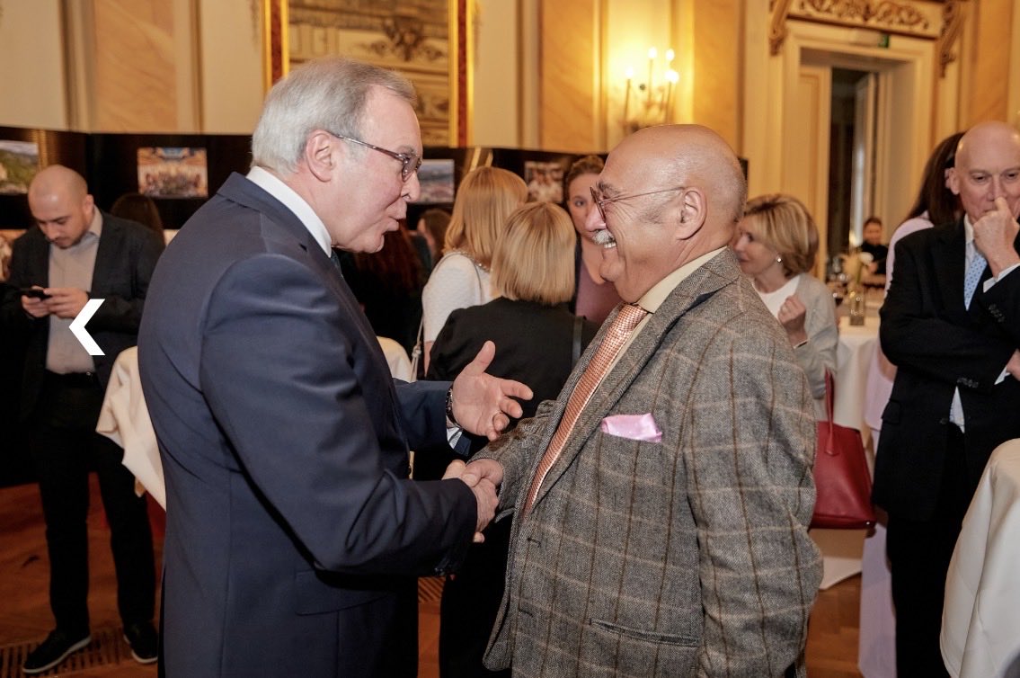 ButamAze's tweet photo. On 23 April, the Cercle Royal Gaulois hosted “The Colours of Azerbaijan” by Etibar Jafarov

The exhibition highlighted #Azerbaijan’s #multicultural identity, celebrating diversity, tolerance, and coexistence, brought to life through powerful photography and live classical music. https://t.co/3Nx7ftytN7