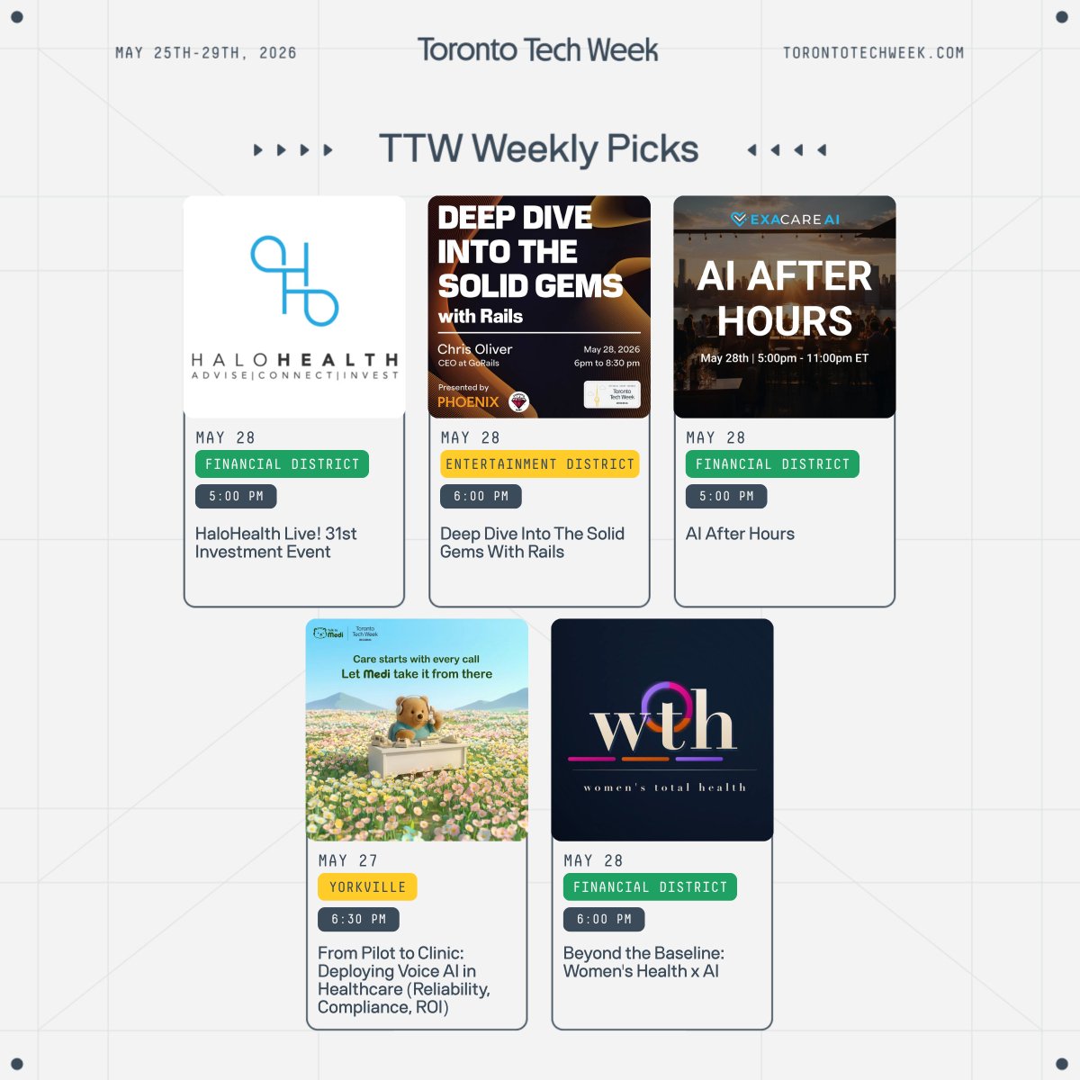 Toronto Tech Week tweet media