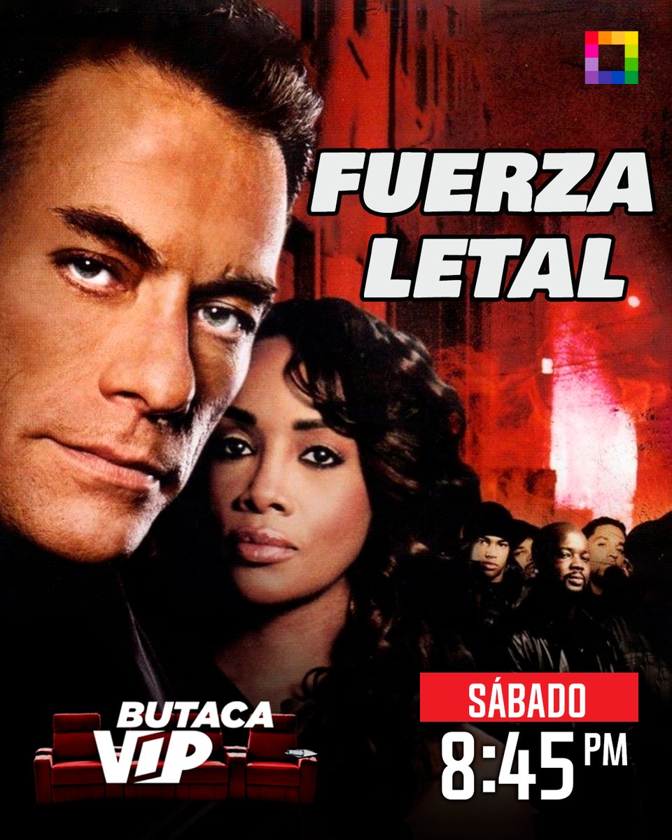 willaxtv's tweet photo. #ButacaVip | Este sábado, a las 8:45 pm, un veterano de guerra tendrá su última misión, Jean-Claude Van Damme, en ‘Fuerza Letal'.
¡Disfruta de las mejores películas de acción 🍿, solo por Willax Televisión! https://t.co/HmjAjzhG0P