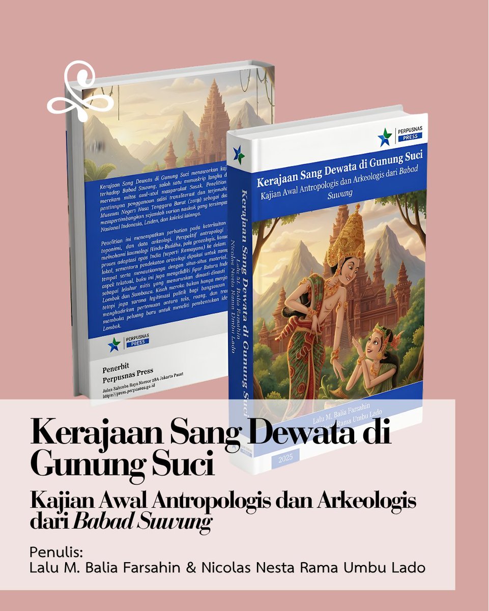 archaeolonic's tweet photo. Penelusuran jejak memori kolektif dan tinggalan material dalam naskah "Babad Suwung". Gratis, legal, dan bisa diakses kapan saja via Perpusnas Press. Selamat membaca! 🙌

​Link: https://t.co/i8EFvos7Et https://t.co/VK46LfreK7
