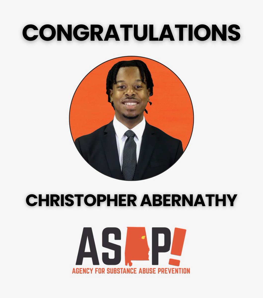 ASAP_PREVENTION's tweet image. Help us congratulate our very own Christopher Abernathy on passing the Certified Prevention Specialist (CPS) examination! 

Your dedication, hard work, and commitment to prevention continue to make a positive impact here at ASAP.

#TeamASAP #Congratulations #PreventionWorks
