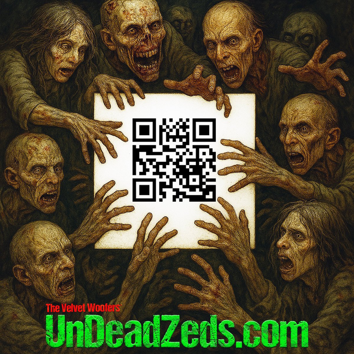 VelvetWoofers's tweet image. A Frightening Friday with UnDead Zeds🧟

Zombie Stories, Good Music, Cool Merch  

UnDeadZeds.com

A Zombie universe based on the music by The Velvet Woofers

#zombies #undead #undeadzeds #zombiemusic #zombiestories #zombiemovie #velvetwoofers #Zompoc