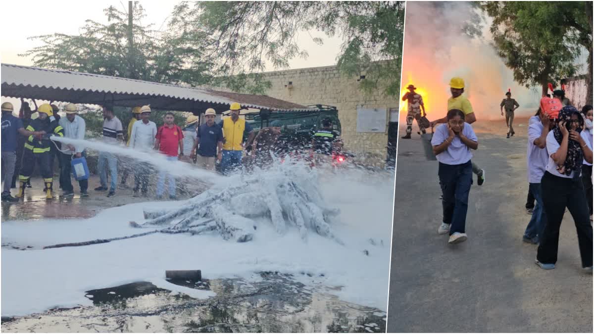 ETVBharatRJ's tweet image. Mock Drill : ऑपरेशन सिंदूर के बाद सरहदी जिले में एक बार फिर हुआ ब्लैकआउट... 
etvbharat.com/hi/state/direc… 
#mockdrill #airstrike #borderarea #barmer #blackout